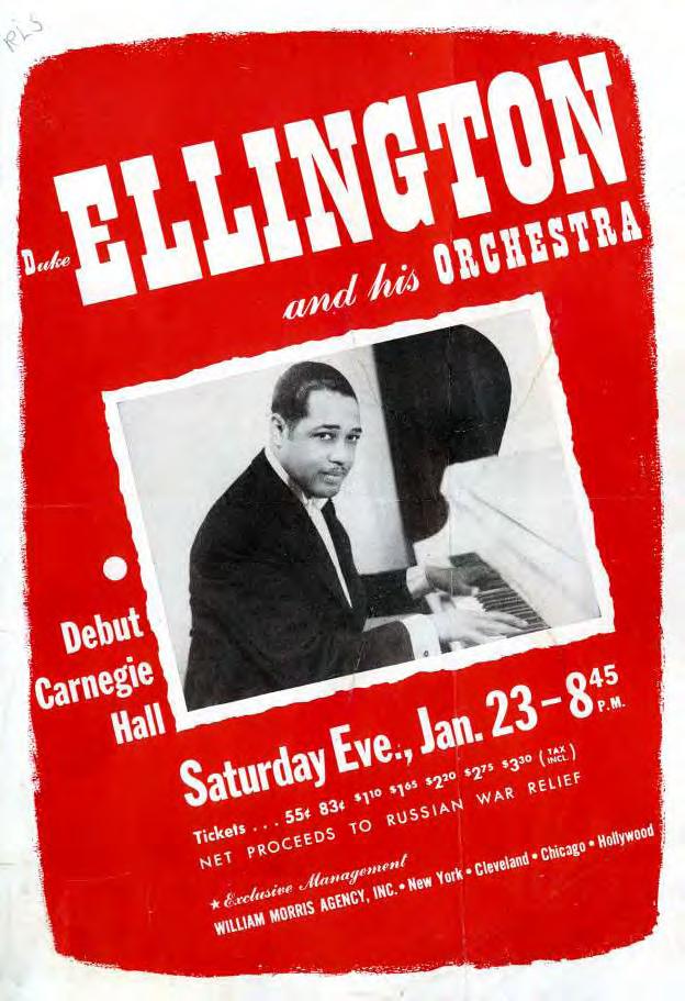 20th anniversary celebration o Duke Ellington s band.