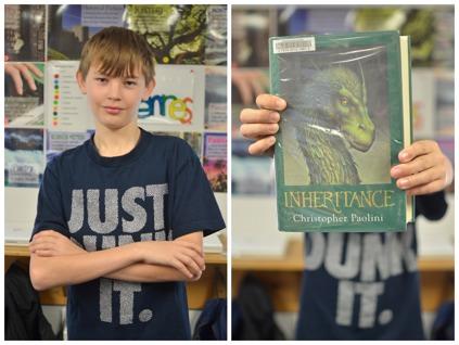 5 TH GRADE BOOK RECOMMENDATIONS I like the book inheritance because it is awesome. It has lots of action and it is the last book in the 4 book series of Eragon.