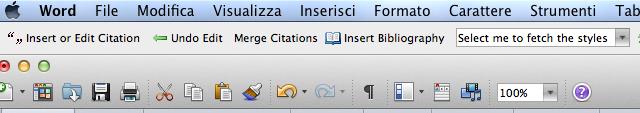 Citation plug-in This enables you to cite a document, generate a bibliography, insert citations Windows XP, 7