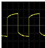 1. Connect the oscilloscope probe to channel 1.