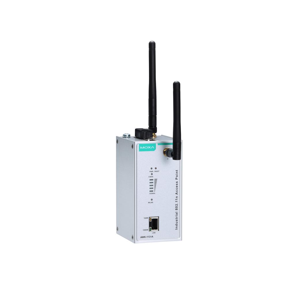 AWK-1131A Series Entry-level industrial IEEE 802.11a/b/g/n wireless AP/client Features and Benefits IEEE 802.