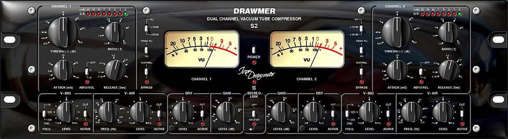 DRAWMER S2 Dual Channel Vacuum Tube Compressor OPERATOR S MANUAL CONTENTS Warranty........................................................... 2 Safety Consideration.