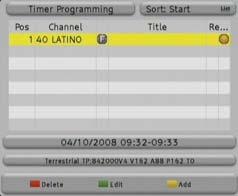 Software upgrade Timers Manual activation for timer events