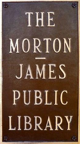 MORTON-JAMES PUBLIC LIBRARY 923 1st CORSO NEBRASKA CITY, NE 68410