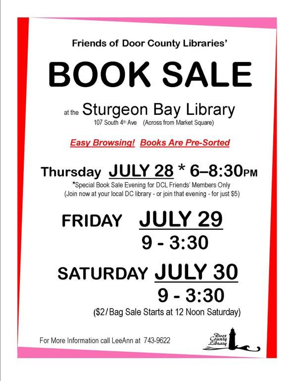 the Friends President 2 Message from the Library Director 3 Summer Sharing 4 Book Sale 5 Book & Author Program 6