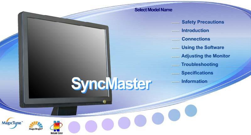 SyncMaster 731B / 931B / 731BF /
