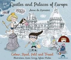 Children Activity Books Colour, Read, Fold and Travel 15 WONDERS OF THE WORLD Colouring and Activity Book for Children and Parents Age 4-99 Anne de Kersaint Illustrations: Kasia Cerazy, Sylvie Malon