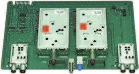 CSE 2800 AV modulators AV modulator The modulator modules of the CSE 2800 are designed in single-sideband technology. Therefore they are suitable for adjacent channels.