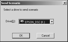Transferring Your Scenario to a Memory Card Once your scenario is saved, you can transfer it to a memory card. You can use any of the following standard Type II cards.