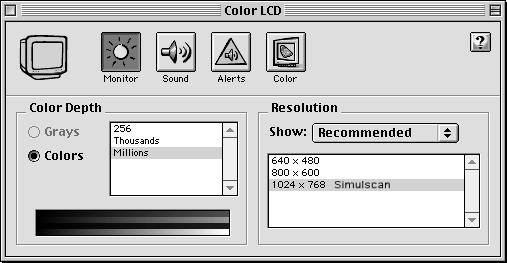 Drag one monitor icon on top of the other. If the Arrange option isn t available, you may need to select one of the Simulscan resolution settings: 1. Click the Monitor icon.