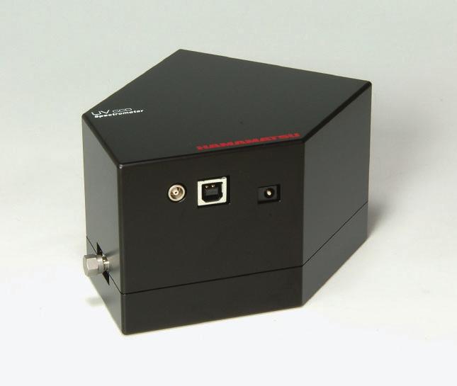 H High sensitivity type (integrated with backthinned type ) mini-spectrometers are polychromators integrated with optical elements, an and a driver circuit.