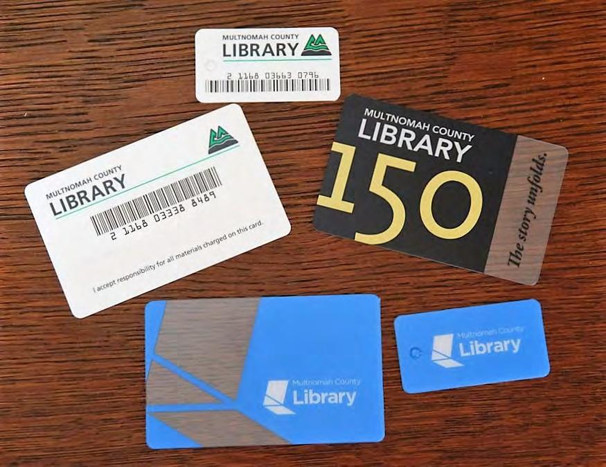 These are library cards. I can get my own library card.