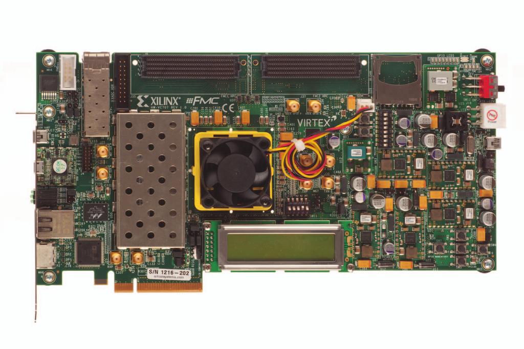 VC707 Evaluation Board HEVC Chip SD Card SD Card Interface SD - CABAC Interface Motion Compensation Intra Prediction HD Display ADV7511 CABAC Engine Inverse Transform HDMI Interface SAO Deblocking