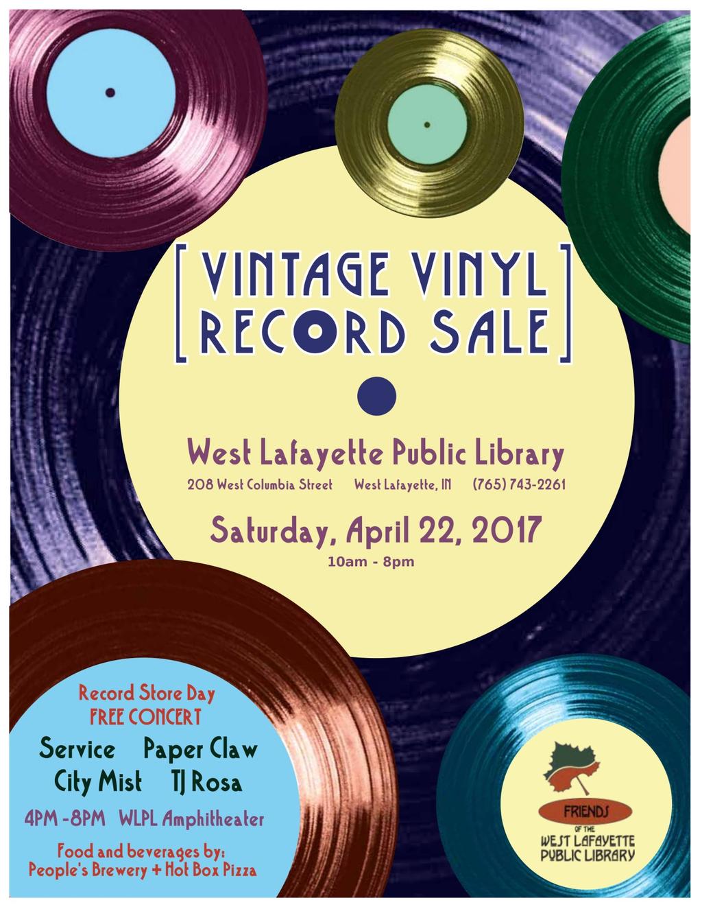 Categories will include Rock, Folk, Classical, Jazz, World Music, Polka and Englebert Humperdinck to name just a few. Records generally run $0.50 to $3.