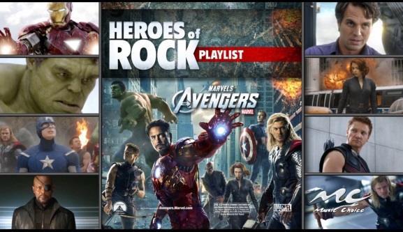 Marvel s The Avengers Pre- and mid-roll spots and an overlay driving to the film An overlay containing the exclusive text-to-win code for