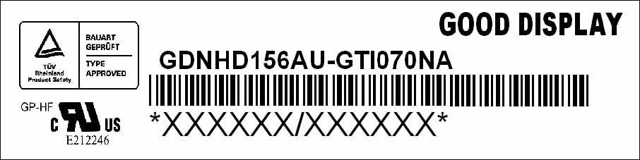 11. Product Label Label Dimension : 48.0X12.0mm XXXXXX / XXXXXX Production Date (Y/M/D) Delivery Date (Y/M/D) 12.