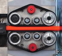 PowerSystem Fuctioal Modules Reliable results with the 4-zoe belt drive The powerful belt drives with servo techology assure precise legth measuremet, high strippig forces ad fast feedig rates.