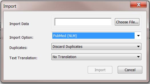 In EndNote, create a new library (or use one that you ve already created for this literature search). 1.