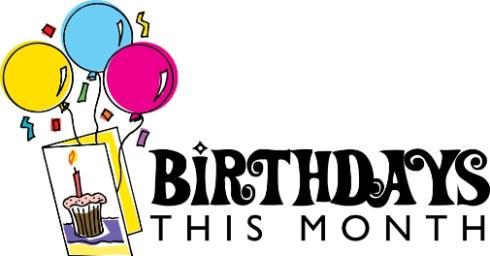 March Birthdays 3/02 Barbara Taylor 3/09 Clifford Hospital 3/12 Sharon McCroskey Witherell 3/16 Floride McKoy 3/28 Debbie Bauer The 20 th of every month is the deadline for the following month s AGO