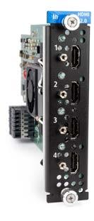 /6/3G SDI 4K/UHD @60p on a single cable, 4K/UHD on 4 cables via Quad SDI or Si SDI formats.