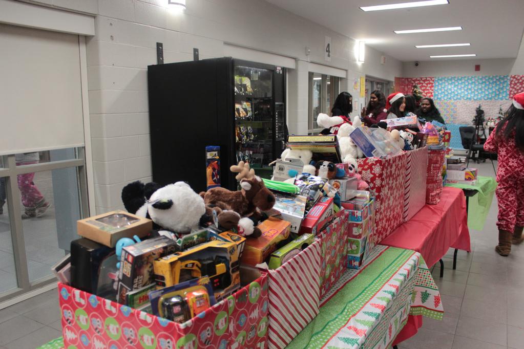 This year, we collected over 200 donated gifts and made memorable holiday experiences for children all over our