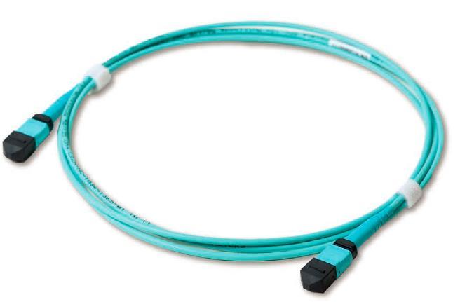 LANmark-OF ENSPACE MTP-MTP Patch cords MTP-MTP patch cords MTP PRO connectors: gender and polarity can be changed on site Delivered as Female-Female patch cord to fit with male MTP connector of MTP