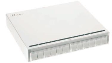 Zone Distribution Box ZD box 12 Snap-In White For use as consolidation point Compatible with all LANmark Snap-In connectors 12