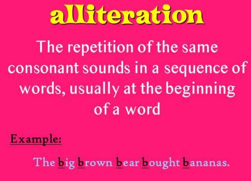 Poetry Tools : 4) What is Alliteration & Repetition?