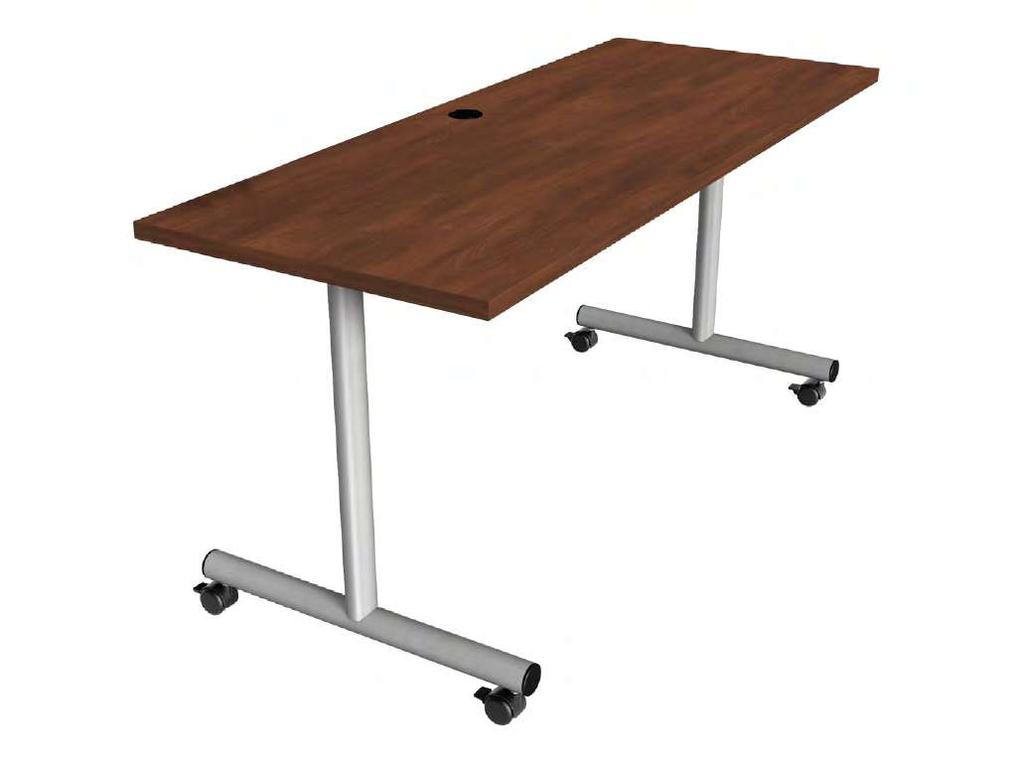 LARGO FIXED T-LEG TABLE Your training room tabling needs? Done. The Largo Fixed T-Leg Table makes setting up for these get-together spaces effortless.