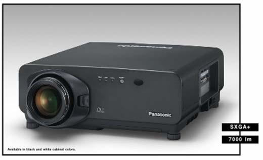 Panasonic projectors: Main reasons: newest TI chip SXGA deeper black 1.