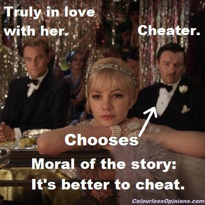 MORAL OF THE STORY The Great Gatsby has died, and all of our characters either died or scattered; by