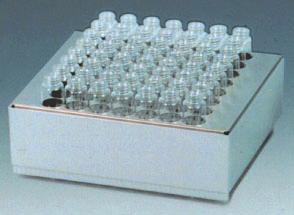 96 well microplate Rack Holding qty Vessels 4 CH000754 96 well microplate 27.5 mm vial Rack CH000760 27.