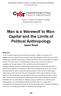 Man is a Werewolf to Man: Capital and the Limits of Political Anthropology Jason Read