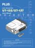 U7-132/U7-137 DATA PROJECTOR. User s Manual