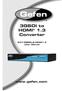 3GSDI to HDMI 1.3 Converter