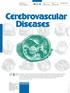 Cerebrovasc Dis 38(6) (2014) print ISSN online e-issn