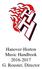 Hanover-Horton Music Handbook G. Rouster, Director