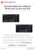 4K/UHD HDMI Over HDBaseT TX/RX with Control and PoE AT-UHD-EX-70C-KIT & AT-UHD-EX-70C-RX