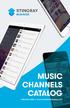 More than 100 music channels to choose from. Music channels updated regularly. 100% commercial free