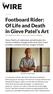 Footboard Rider: Of Life and Death in Gieve Patel s Art