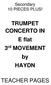 TRUMPET CONCERTO IN E flat 3 rd MOVEMENT by HAYDN