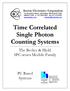 Time Correlated Single Photon Counting Systems