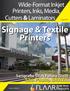 Signage & Textile Printers