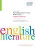 GCE A2 LEVEL Exemplifying Examination Performance English Literature