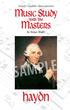 Simply Charlotte Mason presents. Music Study. Masters. with the. by Sonya Shafer. Haydn