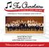 Celebrating over 50 years of singing for seniors in the GTA Annual Spring Concert Sunday June 14, 2015 at Earl Bales Park Community Centre