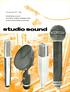 December p MICROPHONE SURVEY SYNTHETIC STEREO REVERBERATION STUDIO MICROPHONES COMPARED. studio sound