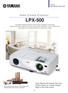 Home Cinema Projector LPX-500