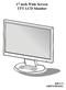 17 inch Wide Screen TFT LCD Monitor