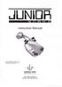 JUNIE. lnstruction Manual PRODUCTS GERTIAN LIGHÎ. from software version 1.0 (instruction version 1.3)